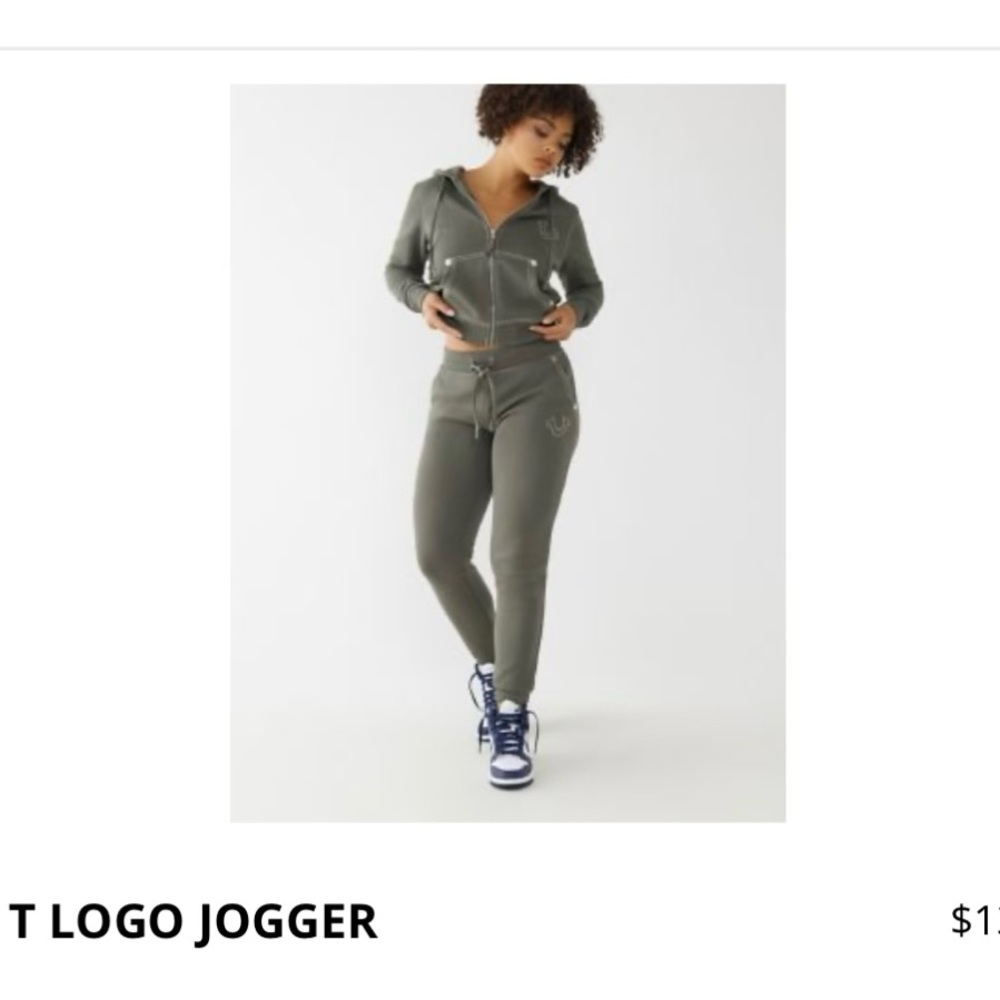 True religion joggers & jacket